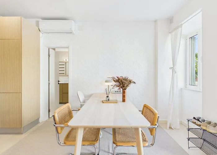 Appartamento Cozy 1br W/ Ac & Shared Garden - | By Airnest Almada